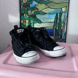converse all star black high top sneaker shoes